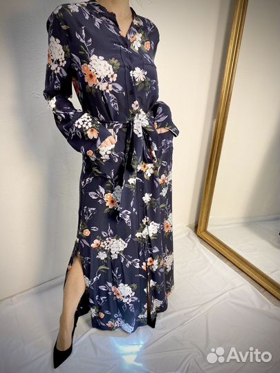 Женское шелковое платье 44 размер Equipment