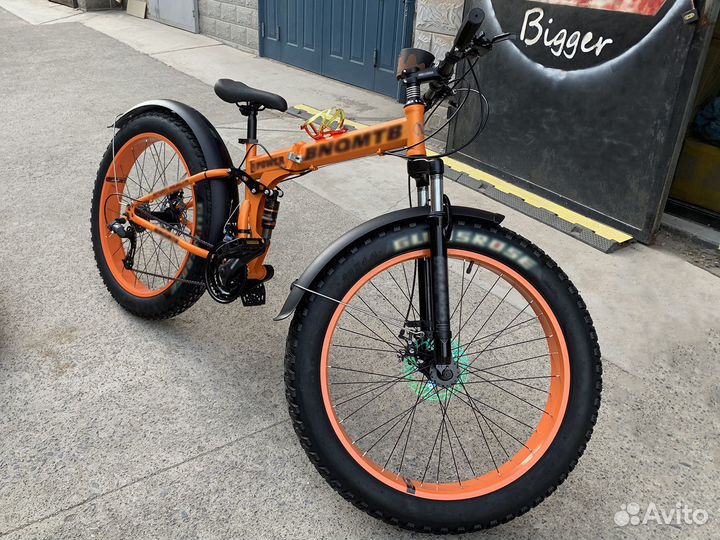 Полноразмерные велосипедные крылья на фэтбайк OinZ