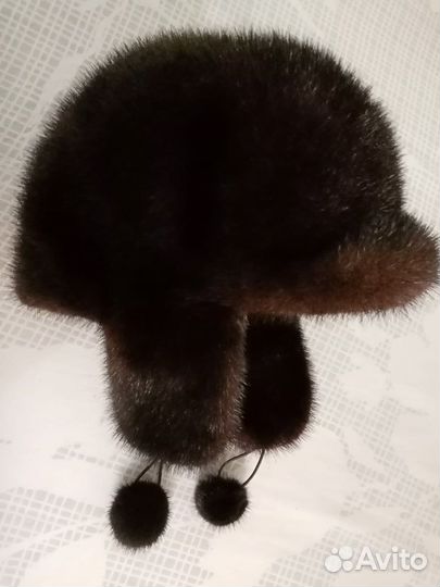 Шапка норковая женская новая