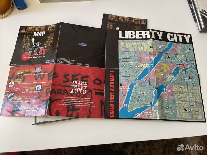 GTA Grand Theft Auto PS1 ntsc-j