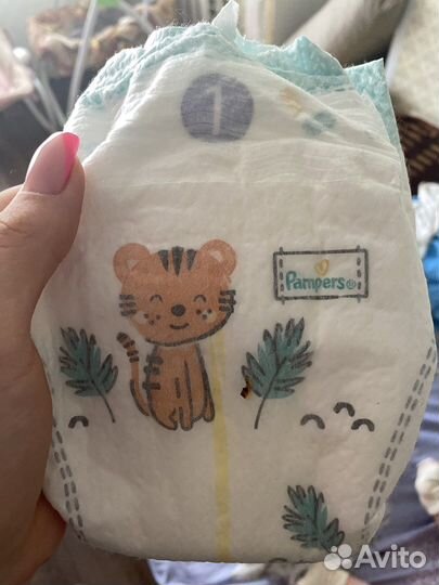 Памперсы для новорожденных 1