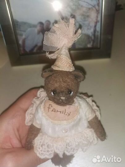 Мишки тедди ручной работы