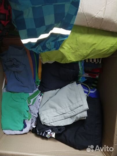 Вещи пакетом на мальчика 86 92