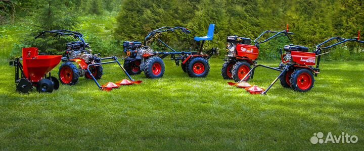 Мотоблок угра Россия с валом отбора мощности 9 л.с