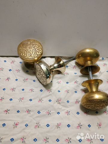 Ручки дверные латунь