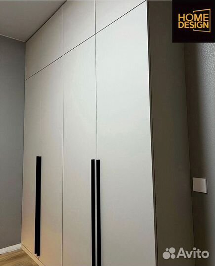 Шкаф распашной с фрезеровкой