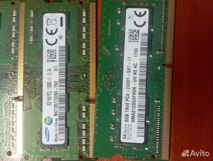 Оперативная память ddr3/ggr4