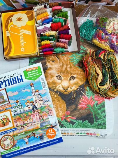 Нитки мулине пакетом