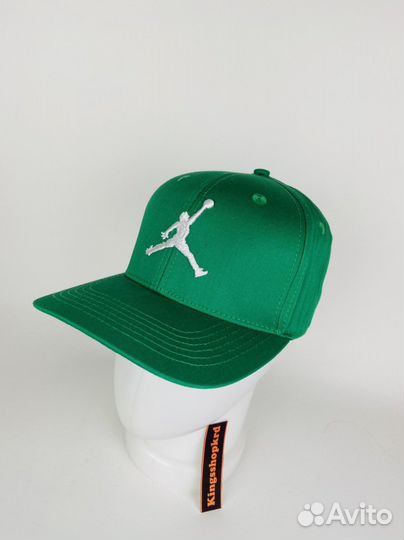 Бейсболка Jordan зеленая