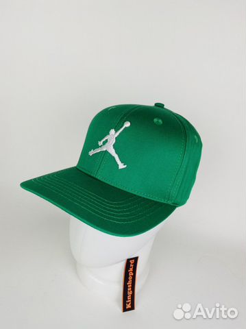 Бейсболка Jordan зеленая