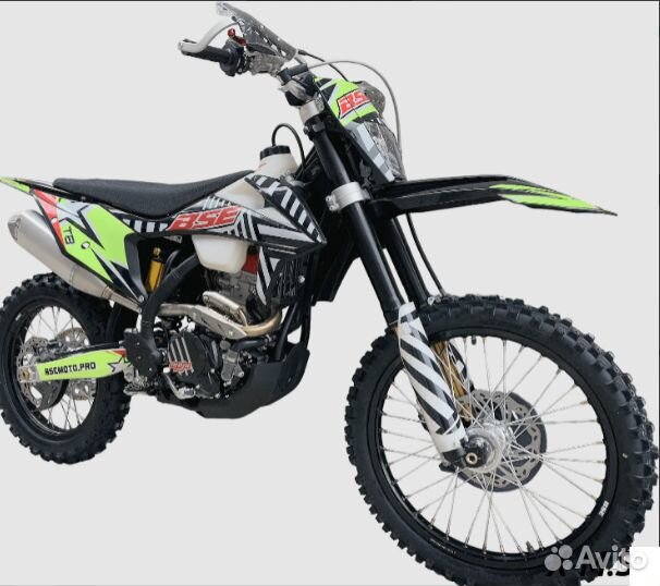 Эндуро / кроссовый мотоцикл BSE T8 Green Twister
