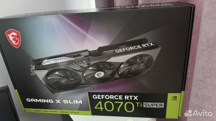 Видеокарта MSI Gaming X Slim RTX 4070 ti super
