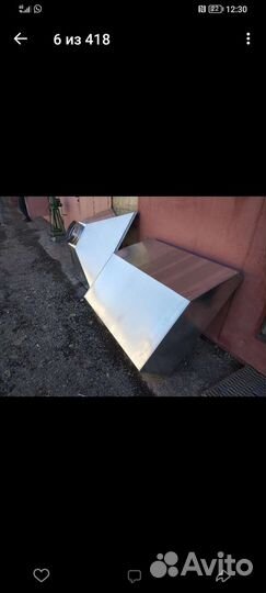 Зонты вытяжные