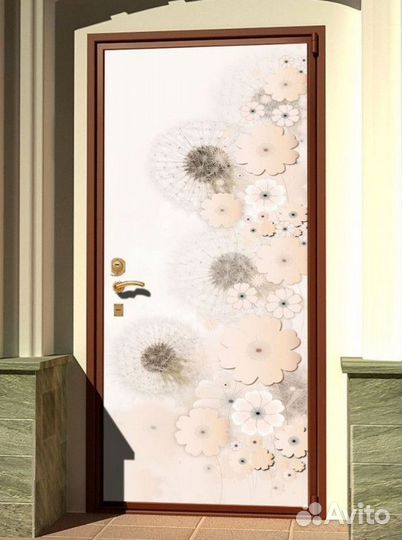 Межкомнатная скрытая дверь под отделку