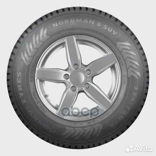 R16 215/65 шип Nokian Nordman-8 SUV 102T TS8259