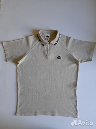 Adidas vintage polo zip 1999г оригинал