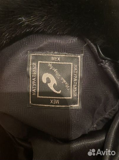 Женский норковый берет