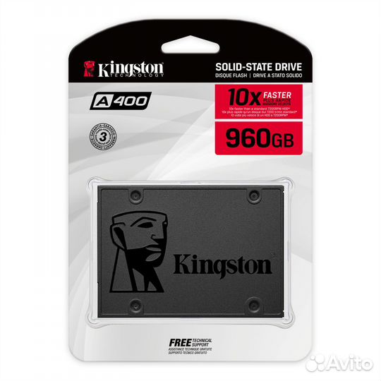 Новые SSD Kingston A400 960Gb