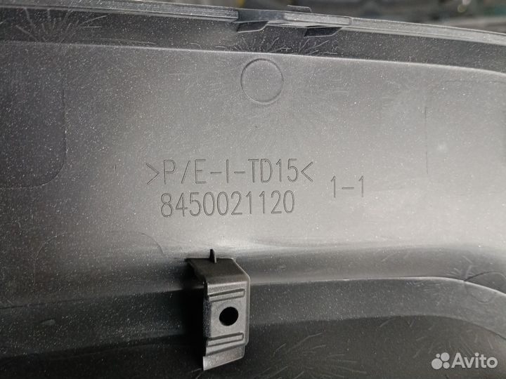 Накладка заднего бампера LADA x-ray