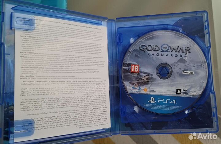 Игра для ps4 God of war ragnarok (русская озвучка)