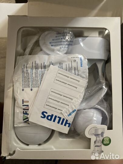 Молокоотсос avent электрический