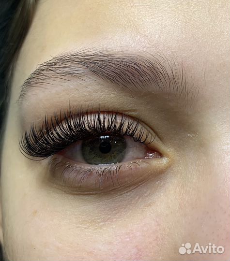 Наращивание ресниц на дому