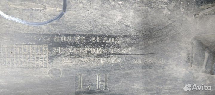 Накладка двери передняя левая Nissan Qashqai