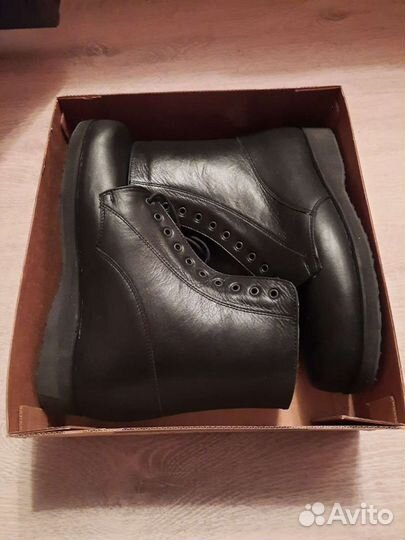 Ботинки полубердцы зимние