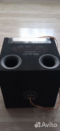 Сабвуфер Mac audio, и усилитель