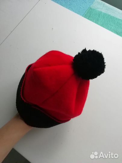 Шапка детская с помпоном