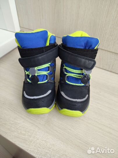 Ботинки зимние 25р blue