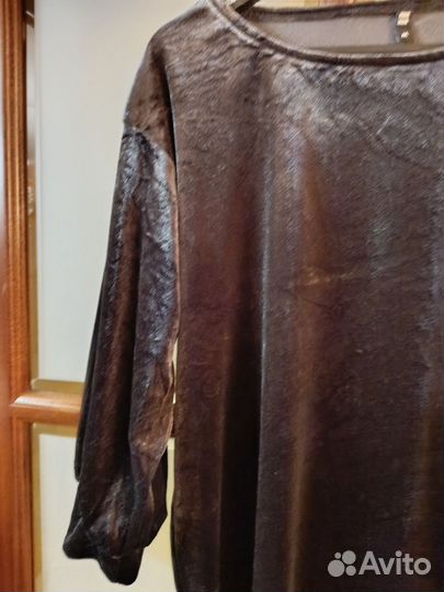 Блузка велюр Hema для отдыха дома 46 размер