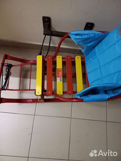 Детские санки на колесах