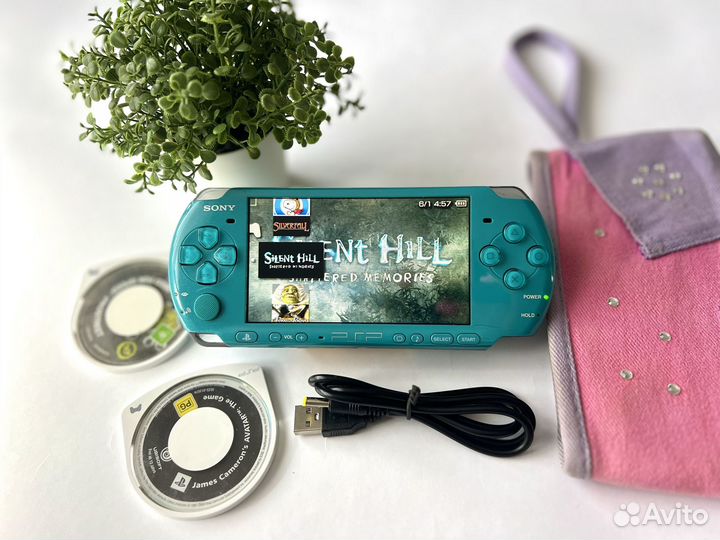 Sony Psp 3008 + 2041 игра 128Gb