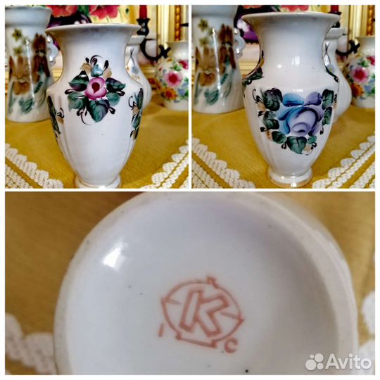 Вазочки. Фарфор