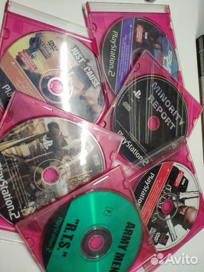 Игровые диски на ps2