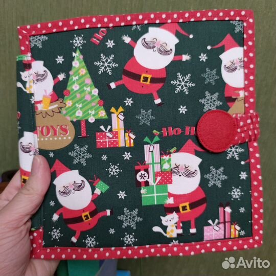 Развивающая книга из фетра