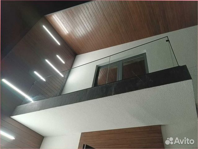 Ограждение для балкона из закаленного стекла