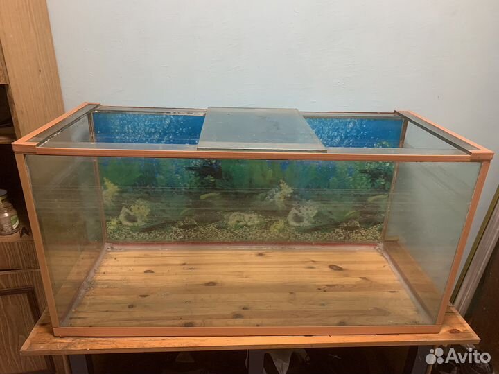 Аквариум с тумбой 500 литров