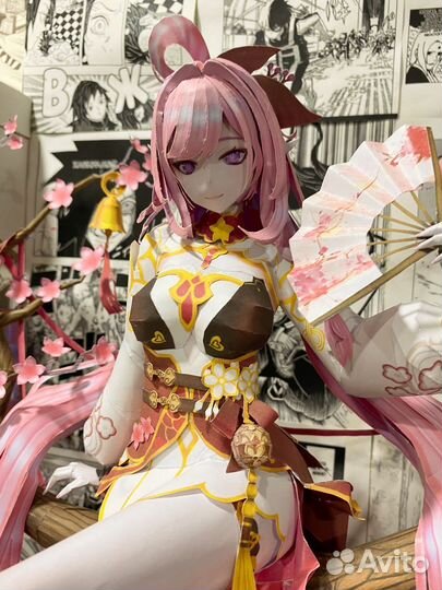 Аниме фигурка из бумаги