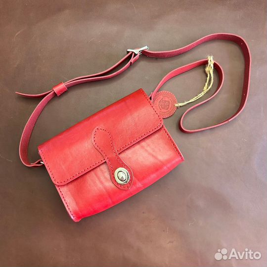 Сумка кожаная