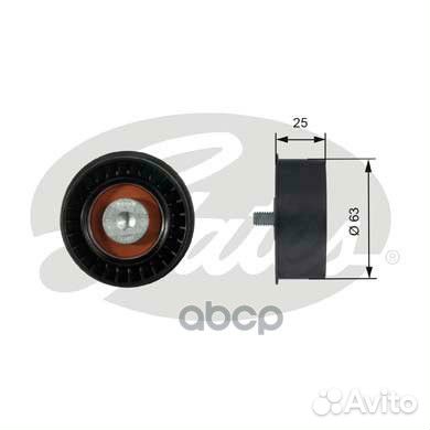 Ролик обводной ремня грм T42077 Gates