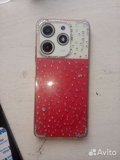 Чехол из страз на Tecno Spark 10 pro