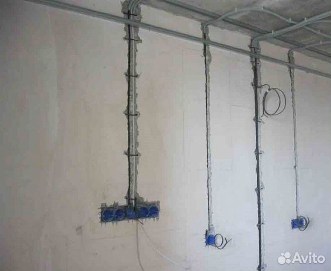 Электрик Услуги Электрика Проводка Перенос розеток