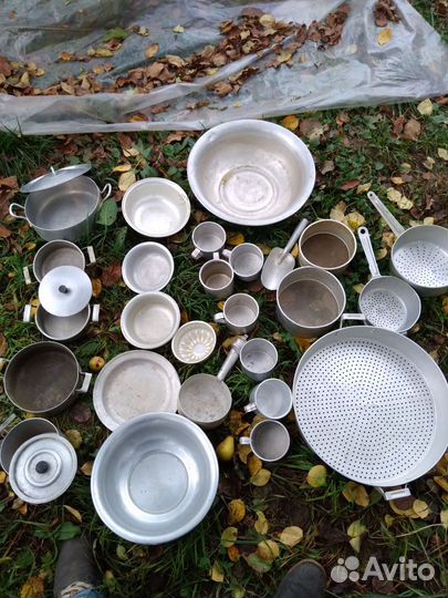 Алюминевая посуда СССР