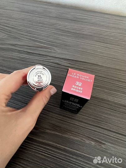 Помада givenchy le rouge sheer velvet