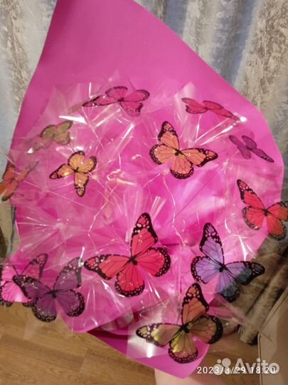 Букет из бабочек