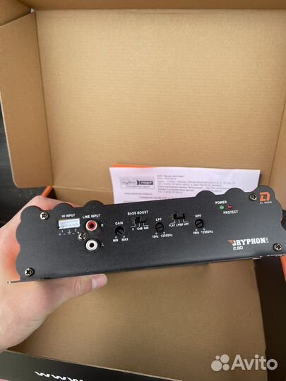 Автомобильный усилитель 2 канальный