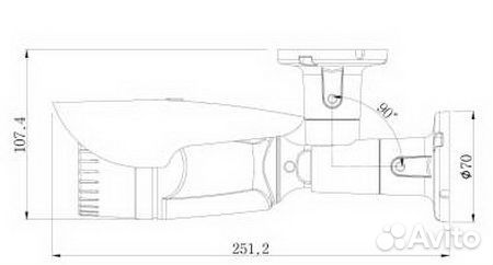 MicroDigital MDC-L6290VSL-24H уличная ip-камера