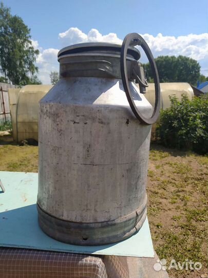 Фляга алюминиевая 38 литров